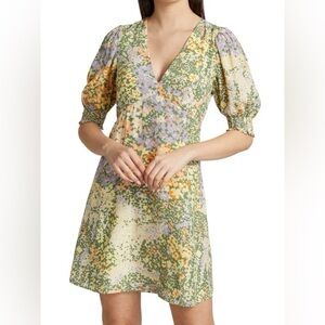 RAILS - ROMA GARDENIA Mini Floral Dress. Medium